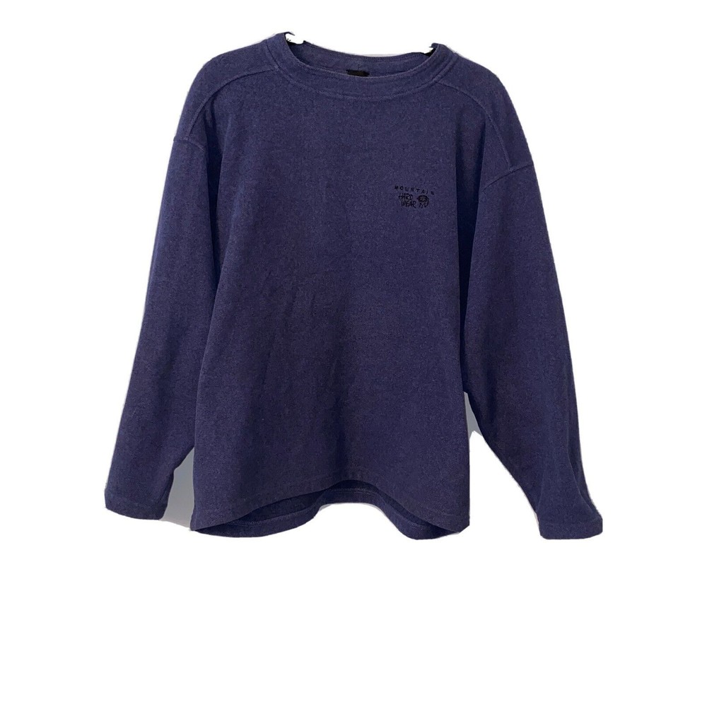 Mountain Hardwear Polartec Pullover Blue Size Large